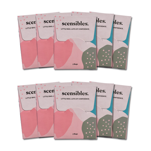 Scensibles® Travel Packs | Personal Care Disposal Bags